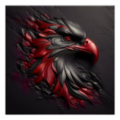 Majestic Eagle Gaze Perfect Poster (Voorkant)