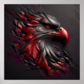 Majestic Eagle Gaze Poster (Voorkant)