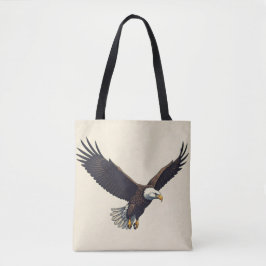 Majestic Eagle-geïnspireerde boodschappentas Desig Tote Bag