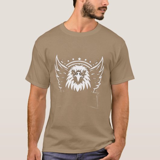 "Majestic Eagle Graphic T-Shirt  (Voorkant)
