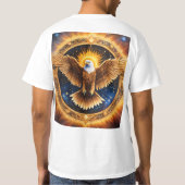 Majestic Eagle Graphic T-Shirt – Premium katoenen  (Achterkant)