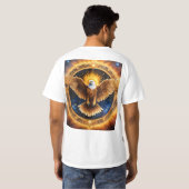 Majestic Eagle Graphic T-Shirt – Premium katoenen  (Achterkant volledig)