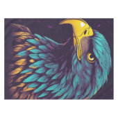 Majestic Eagle in levendige kleuren Tafelkleed (Voorkant (Horizontaal))