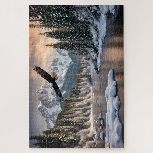 Majestic Eagle Legpuzzel (Verticaal)