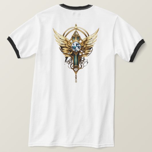 Majestic Eagle Logo Design T-shirt (Design achterkant)