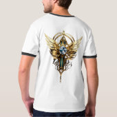Majestic Eagle Logo Design T-shirt (Achterkant)