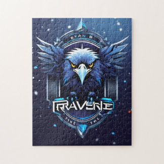 Majestic Eagle Logo Puzzle | Artistic Wildlife Des Legpuzzel