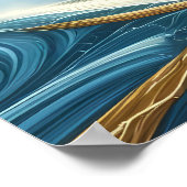 Majestic Eagle of Freedom Poster (Hoek)