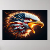 Majestic Eagle of Freedom Poster (Voorkant)