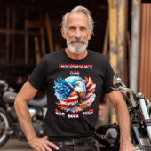 Majestic Eagle Patriotic Pride Onafhankelijkheidsd T-shirt