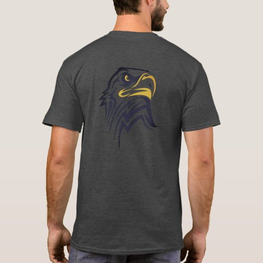 Majestic Eagle Print T-shirt (Achterkant)