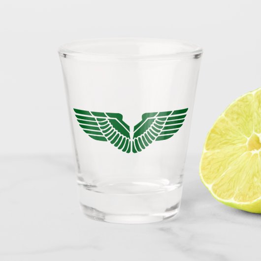 Majestic Eagle Shot Glass Glas (Voorkant)