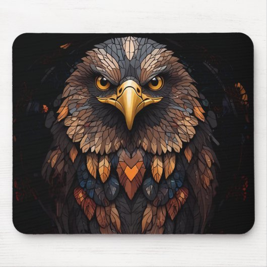 Majestic Eagle sleutelhanger Muismat (Voorkant)
