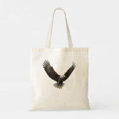 Majestic Eagle Soar T-shirt ontwerp Tote Bag (Achterkant)