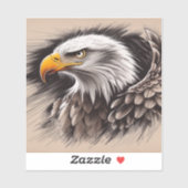 Majestic Eagle Sticker (Vel)
