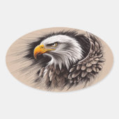 Majestic Eagle Sticker (Voorkant)