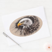 Majestic Eagle Sticker (Envelop)