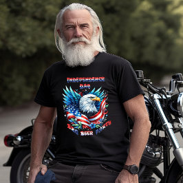 Majestic Eagle stijgende onafhankelijkheidsdag T-shirt