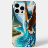Majestic Eagle stijgt boven de oceaan Case-Mate iPhone Case (Achterkant)