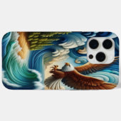 Majestic Eagle stijgt boven kristalwater Case-Mate iPhone Case (Achterkant (horizontaal))