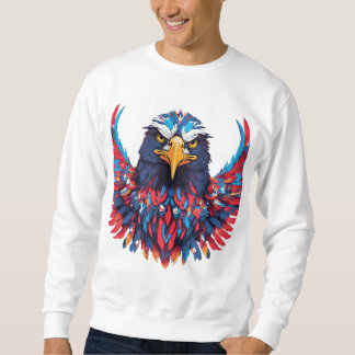 Majestic Eagle T-Shirt Design - Hoog stijgen met B