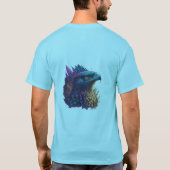 Majestic Eagle T-Shirt – Omarm de wilde geest (Achterkant)