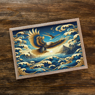 Majestic Eagle trots tonen vrijheid Poster