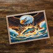 Majestic Eagle vangen prooi Poster