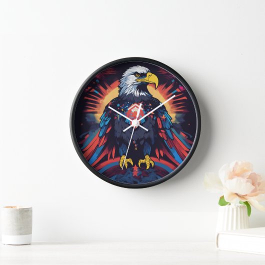 Majestic Eagle Wall Clock (Huis)