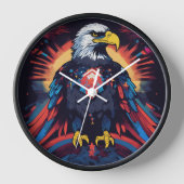 Majestic Eagle Wall Clock (Voorkant)