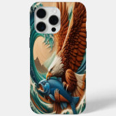 Majestic Eagle zweeft over vis Case-Mate iPhone Case (Achterkant)