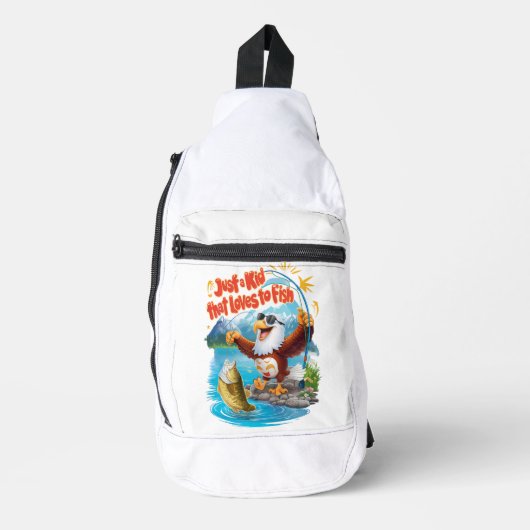 Majestic Eagles Aquatic Feast Sling Bag (Voorkant)