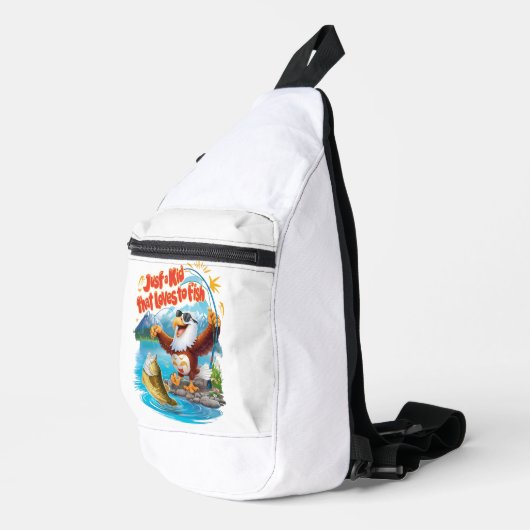 Majestic Eagles Aquatic Feast Sling Bag (Rechterhoek)