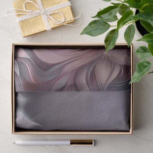 Majestic Elegant  Floral Lion Head Decoupage  Tissuepapier (Geschenk)