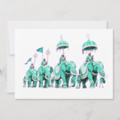 Majestic Elephant Mandala Kaart (Voorkant)