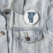 Majestic Elephant Ronde Button 5,7 Cm (In situ)