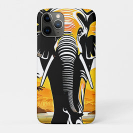 Majestic Elephant Sunset Case-Mate iPhone Case