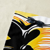 Majestic Elephant Sunset Strandlaken (In situ)