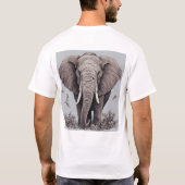Majestic Elephant T-shirt (Achterkant)