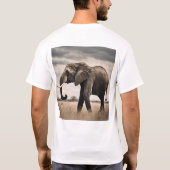 Majestic Elephant T-shirt (Achterkant)