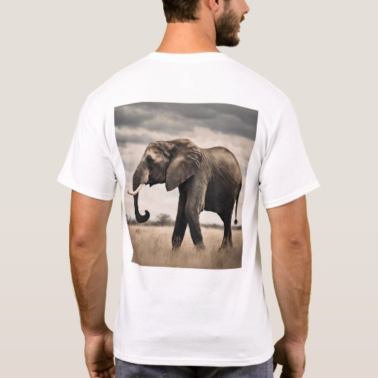 Majestic Elephant T-shirt (Achterkant)