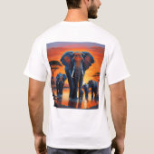 Majestic Elephant T-shirt (Achterkant)