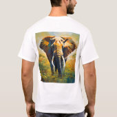 Majestic Elephant T-shirt 4 (Achterkant)