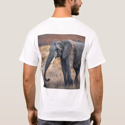 Majestic Elephant T-shirt 5 (Achterkant)