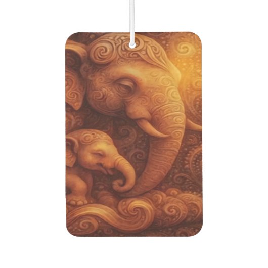 Majestic Elephants Air Freshener Luchtverfrisser (Voorkant)