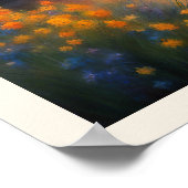 Majestic Elk in Rocky Mountains Natuur Scène Poster (Hoek)