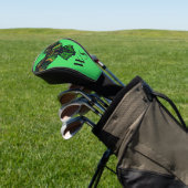 Majestic Emerald Owl Golfheadcover (Insitu)
