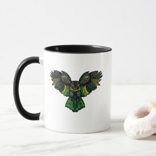 Majestic Emerald Owl Mok