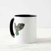 Majestic Emerald Owl Mok (Voorkant links)