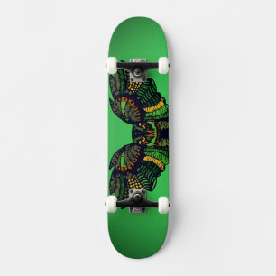 Majestic Emerald Owl Persoonlijk Skateboard